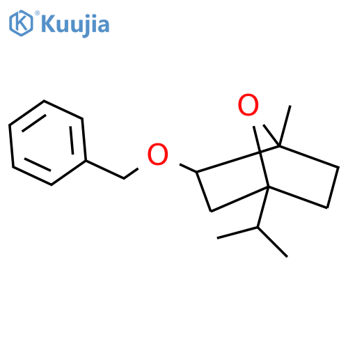 2-(Benzyloxy)-4-isopropyl-1-methyl-7-oxabicyclo[2.2.1]heptane structure