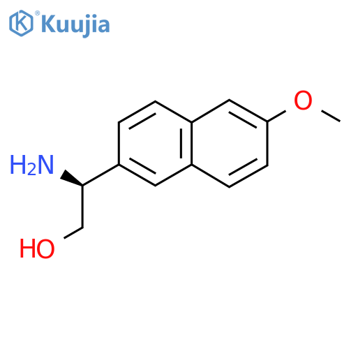 (2S)-2-amino-2-(6-methoxynaphthalen-2-yl)ethan-1-ol structure