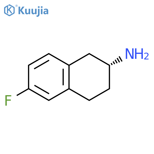 (R)-6-Fluoro-1,2,3,4-tetrahydro-naphthalen-2-ylamine hydrochloride structure