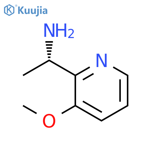 (1S)-1-(3-methoxypyridin-2-yl)ethan-1-amine structure