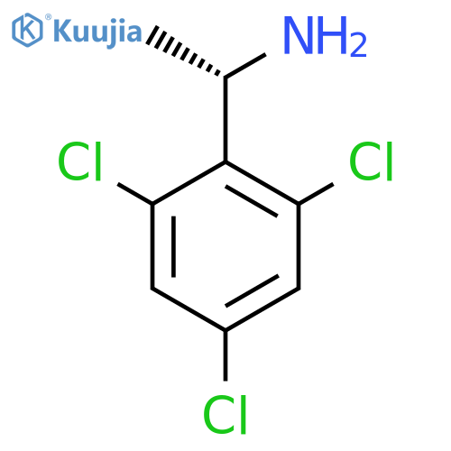 (1S)-1-(2,4,6-trichlorophenyl)ethan-1-amine structure