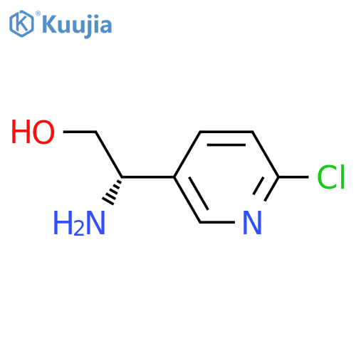 (2S)-2-amino-2-(6-chloropyridin-3-yl)ethan-1-ol structure