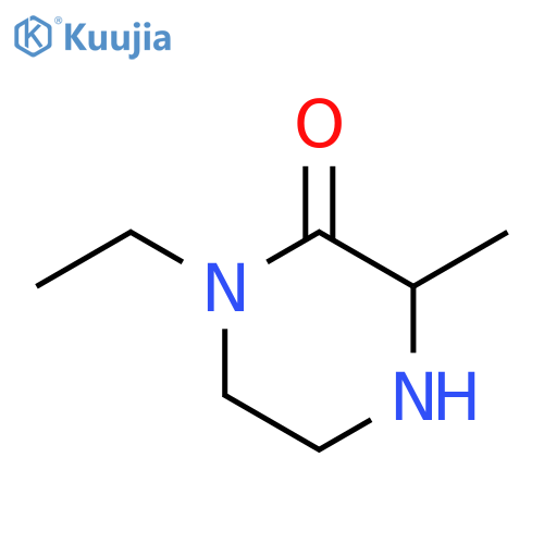 1-ethyl-3-methylpiperazin-2-one structure