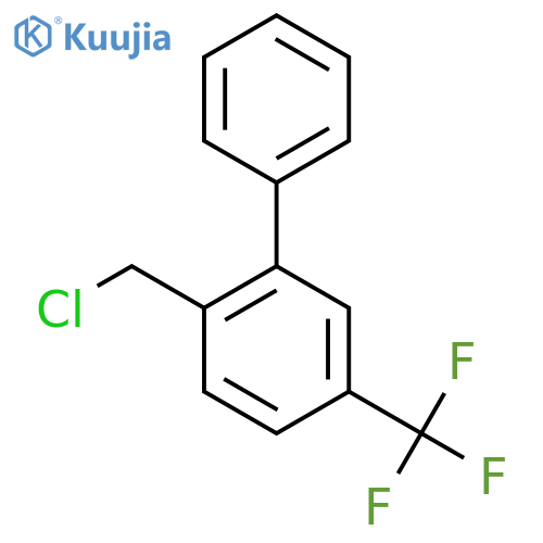 2-(Chloromethyl)-5-(trifluoromethyl)biphenyl structure