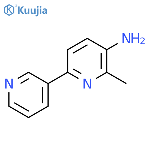 2-Methyl-6-(pyridin-3-yl)pyridin-3-amine structure