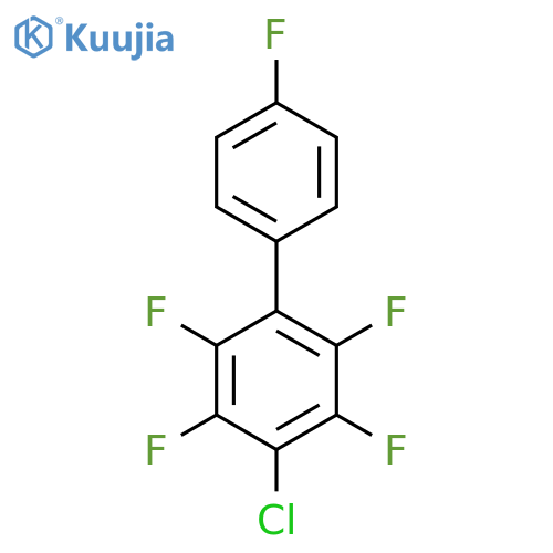 4-Chloro-2,3,4',5,6-pentafluorobiphenyl structure