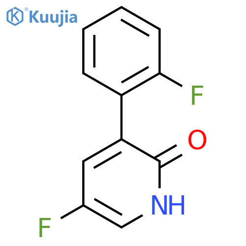 5-Fluoro-3-(2-fluorophenyl)pyridin-2-ol structure