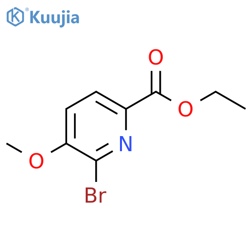 Ethyl 6-bromo-5-methoxypicolinate structure