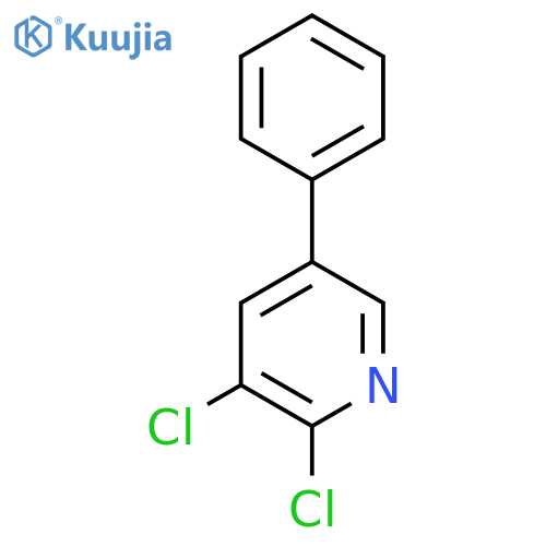 2,3-Dichloro-5-phenylpyridine structure