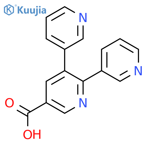 5,6-Di(pyridin-3-yl)nicotinic acid structure