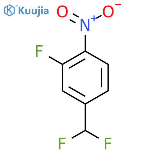 4-(Difluoromethyl)-2-fluoro-1-nitrobenzene structure