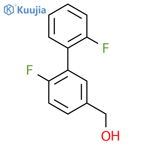 (2',2-Difluorobiphenyl-5-yl)methanol structure