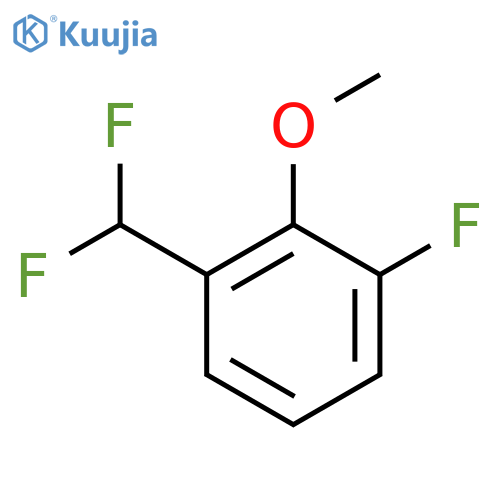 2-(Difluoromethyl)-6-fluoroanisole structure