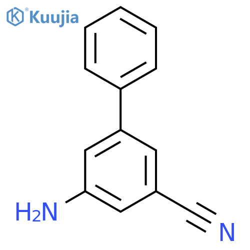3-amino-5-phenylbenzonitrile structure