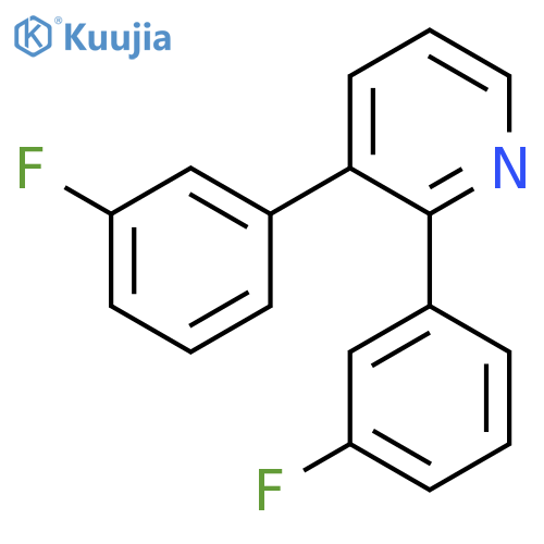 2,3-Bis(3-fluorophenyl)pyridine structure