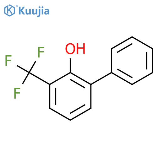 2-Hydroxy-3-(trifluoromethyl)biphenyl structure
