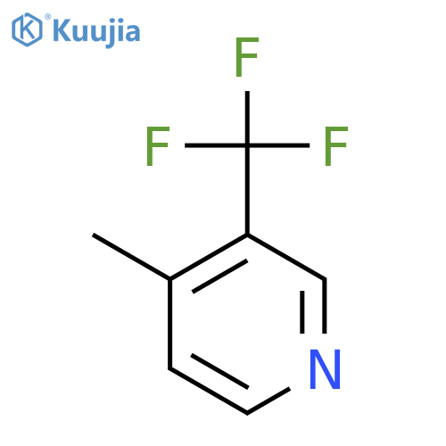 4-methyl-3-(trifluoromethyl)pyridine structure