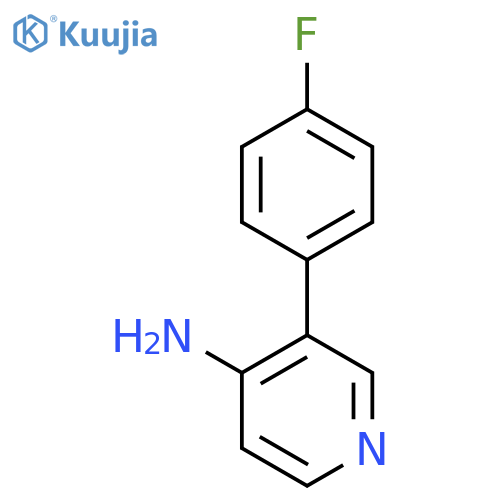 3-(4-Fluorophenyl)pyridin-4-amine structure