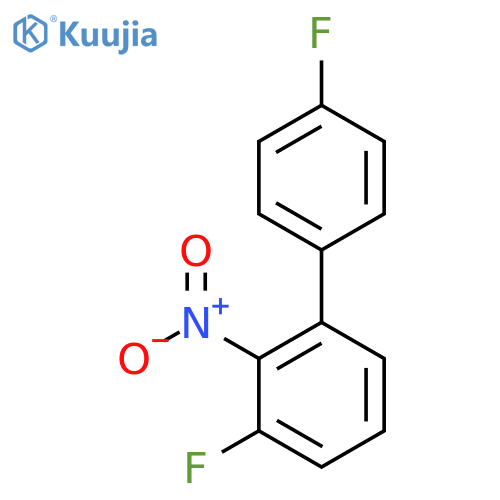 4',3-Difluoro-2-nitrobiphenyl structure