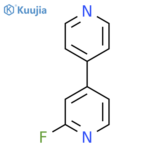 2-Fluoro-4-(pyridin-4-yl)pyridine structure