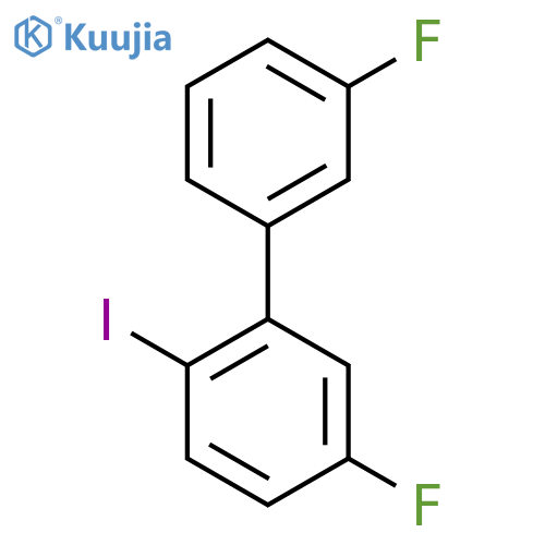 3',5-Difluoro-2-iodobiphenyl structure