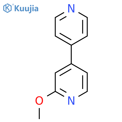 2-Methoxy-4-(pyridin-4-yl)pyridine structure