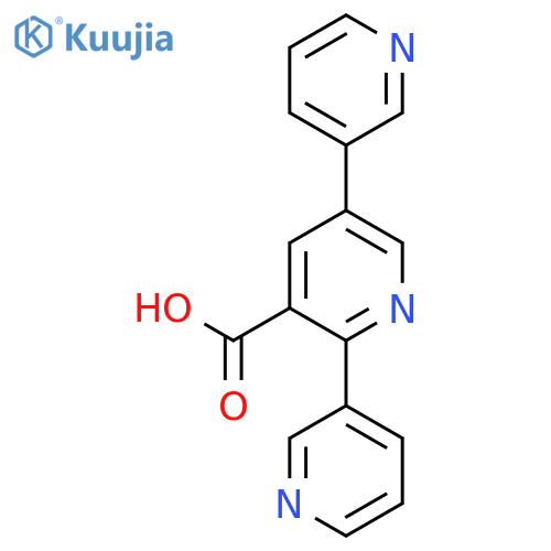 2,5-Di(pyridin-3-yl)nicotinic acid structure