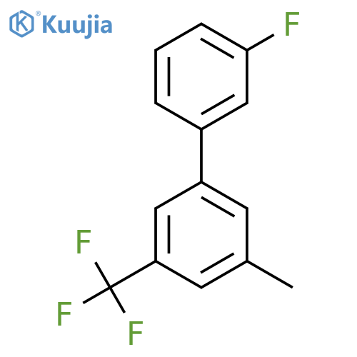3'-Fluoro-3-methyl-5-(trifluoromethyl)biphenyl structure