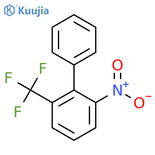 2-Nitro-6-(trifluoromethyl)biphenyl structure