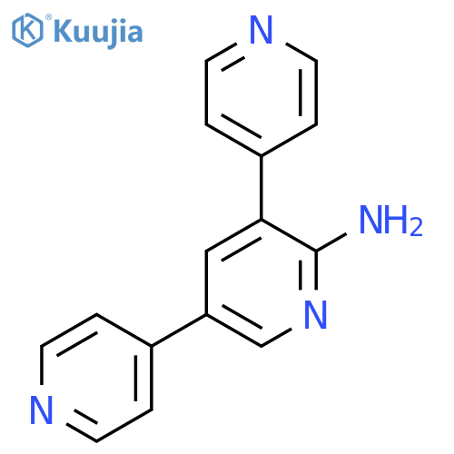 3,5-Di(pyridin-4-yl)pyridin-2-amine structure