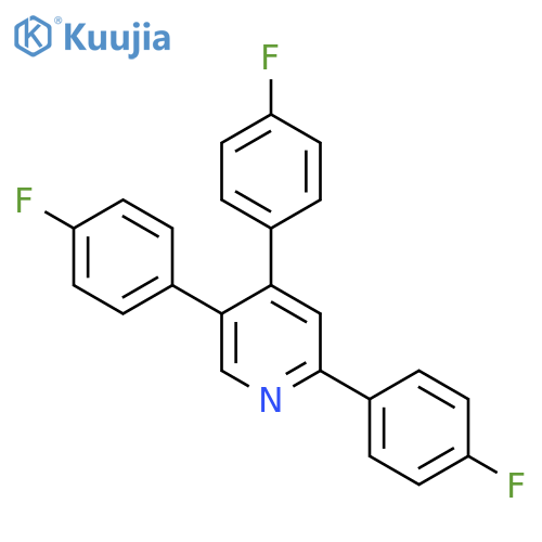 2,4,5-Tris(4-fluorophenyl)pyridine structure