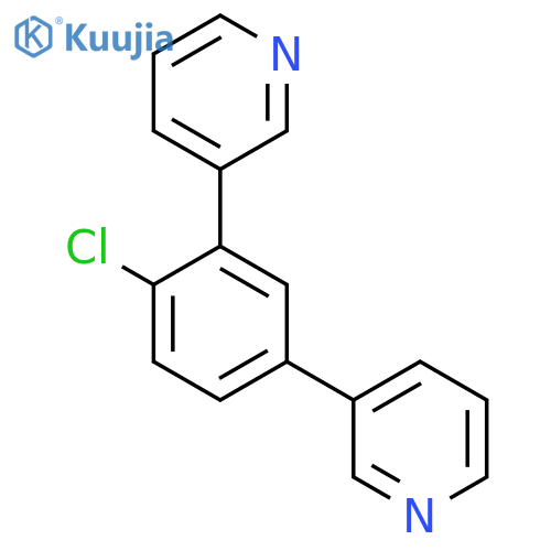 3-(4-Chloro-3-(pyridin-3-yl)phenyl)pyridine structure