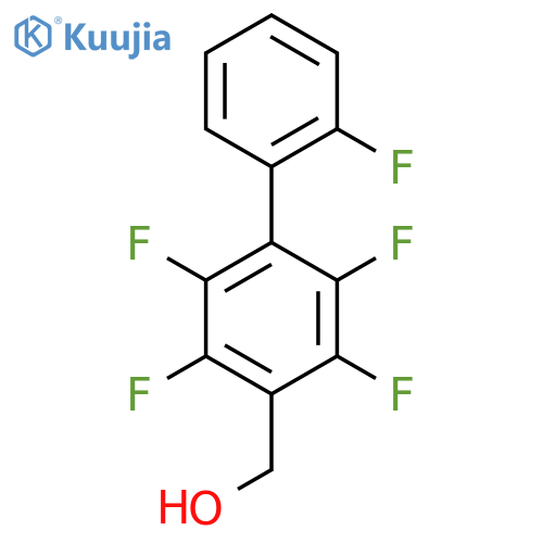 (2,2',3,5,6-Pentafluorobiphenyl-4-yl)methanol structure