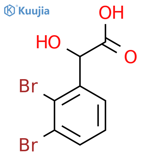 2,3-Dibromomandelic acid structure