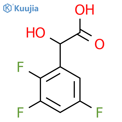 2,3,5-Trifluoromandelic acid structure
