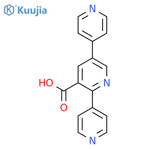 2,5-Di(pyridin-4-yl)nicotinic acid structure