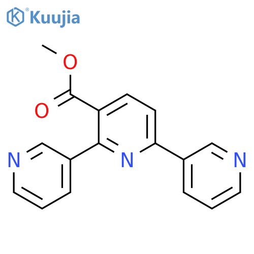 Methyl 2,6-di(pyridin-3-yl)nicotinate structure