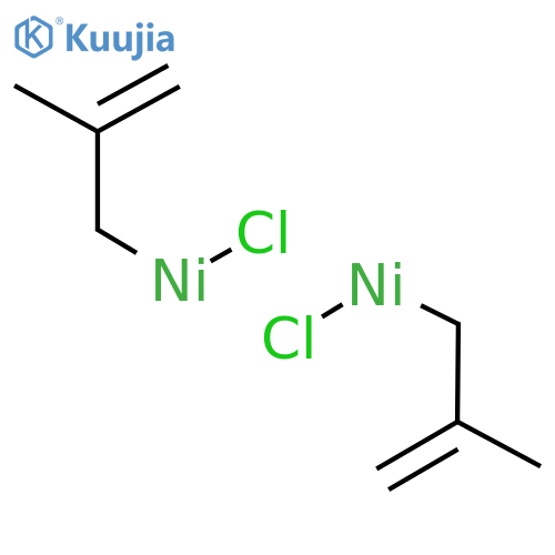Nickel, di-m-chlorobis[(1,2,3-h)-2-methyl-2-propen-1-yl]di- structure