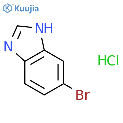6-Bromo-1H-benzodimidazole hydrochloride structure