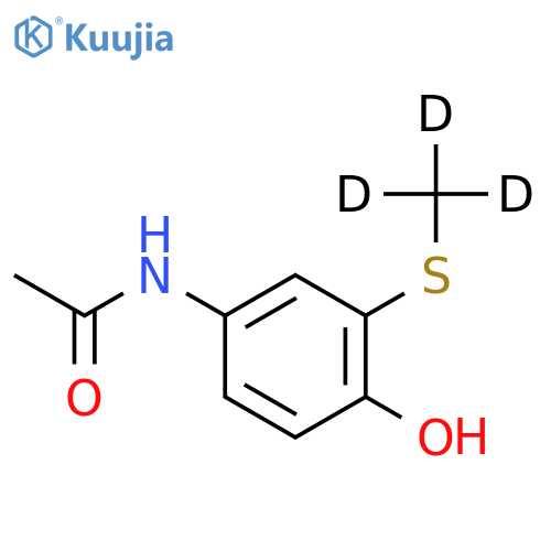 S-Methyl-d3-thioacetaminophen structure