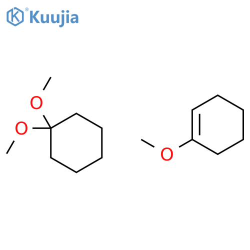 1-Methoxycyclohexene/cyclohexanone Dimethylacetal Mixture structure
