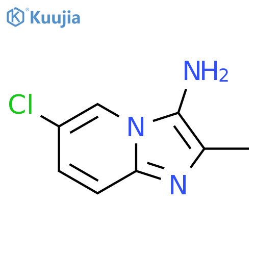 6-Chloro-2-methylimidazo[1,2-a]pyridin-3-amine structure
