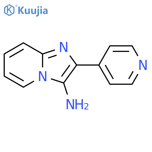 2-(Pyridin-4-yl)imidazo1,2-apyridin-3-amine structure