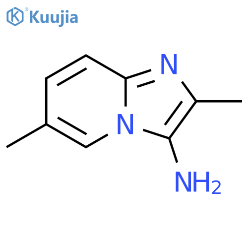 2,6-dimethylimidazo[1,2-a]pyridin-3-amine structure