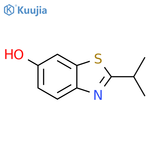 2-Isopropylbenzo[d]thiazol-6-ol structure