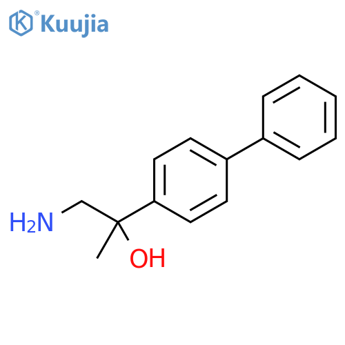 1-amino-2-{[1,1'-biphenyl]-4-yl}propan-2-ol structure
