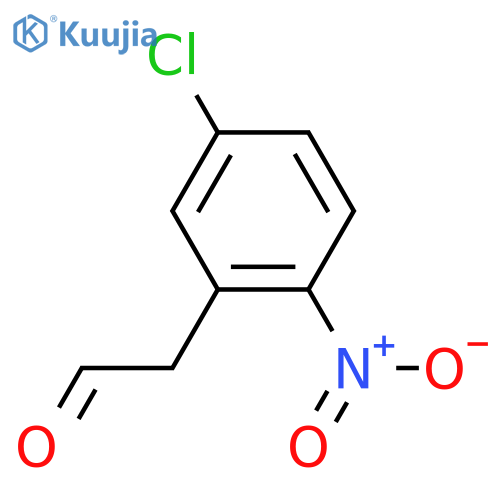 2-(5-chloro-2-nitrophenyl)acetaldehyde structure