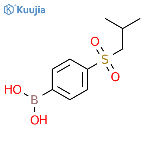 4-(Isobutylsulfonyl)phenylboronic acid structure