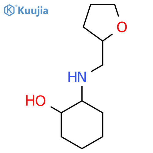 2-{(oxolan-2-yl)methylamino}cyclohexan-1-ol structure