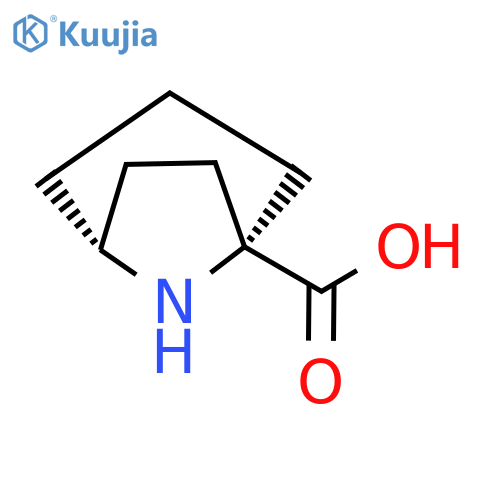 (1S,5R)-8-azabicyclo3.2.1octane-1-carboxylic acid structure